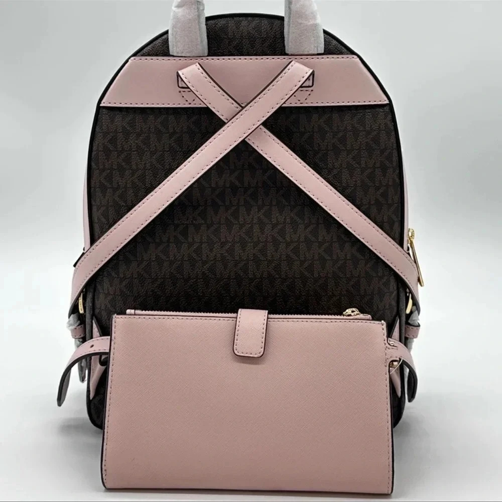 Michael Kors Medium Jaycee Zip Packet Backpack & … - image 4